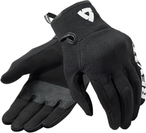 Revit Access Motorrad Handschuhe, schwarz/weiß, XS