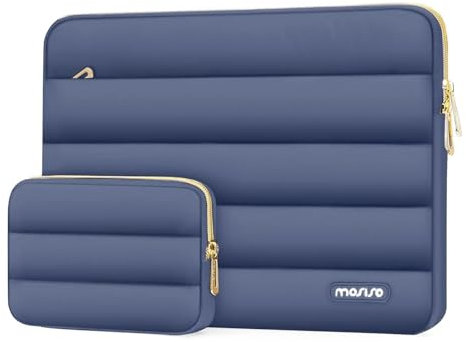 MOSISO 15-15,6 Pollici Custodia Laptop,16 Pollici Borse PC Compatibile con MacBook Pro 16,HP Dell ASUS Acer Toshiba Lenovo Quaderno Computer,Poliestere Orizzontale Borsa con Small Case,Lavanda Grigio