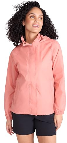 Mountain Warehouse Pakka Womens Waterproof Rain Jacket Coral 12