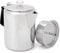 Gsi Freien Glaicer Stainless Percolator mit Silikon Griff, 12 Cup