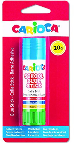 Carioca Glue Stick 42071 - Barra adhesiva, 20 g (1 pieza)