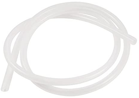 sourcingmap Silicone Tube 6mm ID X 8mm OD 3.3ft Flexible Silicone Rubber Tubing Water Air Hose Pipe Translucent for Pump Transfer