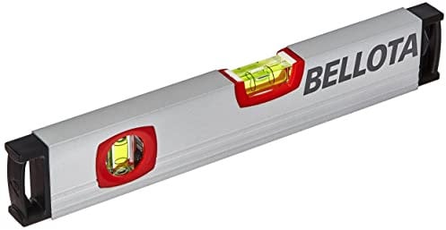 Bellota 50101M-30 Tubular spirit level 30 cm with vial sensitivity of 0.5 mm/m and strong magnets