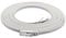 10m - weiß - 1 Stück Cat7 Flachkabel Netzwerkkabel Cat 7 Rohkabel Gigabit Lan (10Gbit/s) Flachbandkabel Verlegekabel Patchkabel Flach Slim Rj 45 Stecker Cat6a