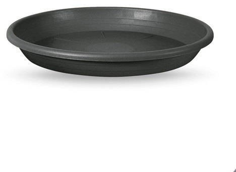 Veca - Plato cilindro 19cm antracita (maceta 20cm)
