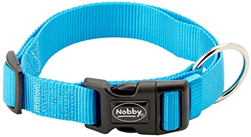 Nobby Halsband Classic, hellblau L: 50-65 cm, B: 25 mm, 1 Stück