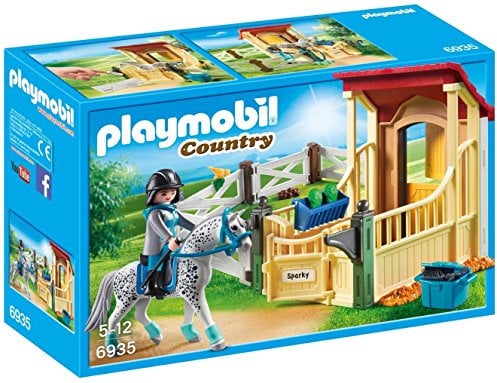 PLAYMOBIL 6935 Pferdebox Appaloosa
