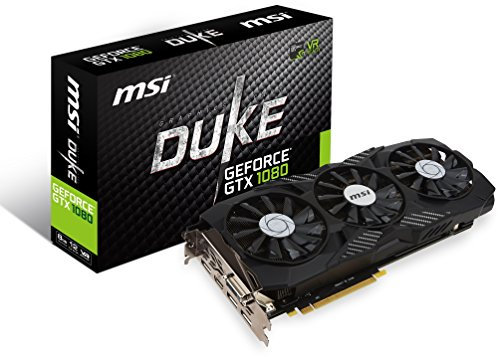 MSI Gaming GeForce GTX 1080 DUKE 8G OC ,graphic card 8 GB