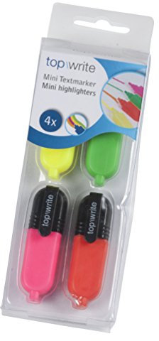 Mini-Lichtmarker, 4 Neonfarben