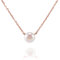 PAVOI Handpicked AAA+ Freshwater Cultured Pearl Necklace Pendant - Rose