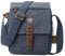 TRP0211 Troop London Classic Canvas Across Body Bag (Blue)