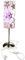 CreaDesign TI-1030-33 Sterne rosa grau Nachttischlampe Kinderzimmer mit Namen, Kinder Tischlampe/Schlummerlicht mit Schalter für Steckdose, E14, 38 cm hoch