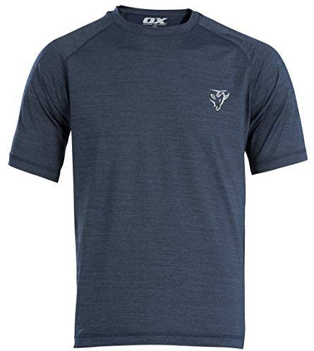 OX Tech Crew T-Shirt Navy - XXL
