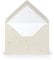 PAPERADO 100 Briefumschläge DIN B6 Terra Vanilla Creme Beige - 100 g/m² Kuvert Ohne Fenster 17,8 x 12,5 cm - Umschläge mit Nassklebung spitze Klappe