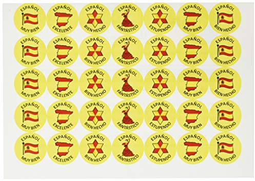 School Stickers Aufkleber Spanish Well Done