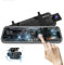 10'' Mirror Dash Cam Night Vision 1080P FHD Full Touch Screen Front and Rear View Backup Camera for Cars Loop Recording Streaming Media 170°Wide Angle Parking Assistance with 10 Meters Cable
