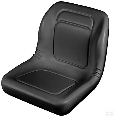 Traktor Sitz schwarz PVC 462 x 545 x 480 mm GOPART