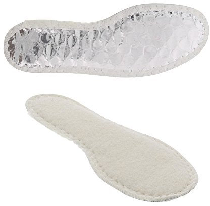 AMA Warm Schuh-Einlegesohlen für warme Füße im Winter zum Schutz vor Kälte 44
