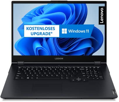 Lenovo Legion 5 Laptop 43,9 cm (17,3 Zoll, 1920x1080, Full HD, WideView, entspiegelt) Gaming Notebook (AMD Ryzen 7 5800H, 16GB RAM, 512GB SSD, NVIDIA GeForce RTX 3060, Windows 10 Home) dunkelblau