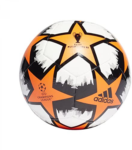 Adidas UCL Finale Club St. Petersburg Ball H57808, Unisex Footballs, White, 5 EU