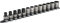 Sealey AK2742B 13pc 1/2Sq Drive Lock-On™ Socket Set - Black Series