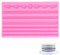 Moule à fondant en perles de silicone, collier en silicone, moule à fondant en perles, moule à corde, moule à fondant en perles, moules en silicone, outils de décoration de cuisson