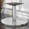 GGMMÖBEL Nizza | Lounge Tischgestell | Edelstahl | Fuß: Ø 50 cm | Säule: 7,6 x 36 cm