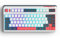 iQunix L80 FORMULA Mechanical Keyboard(UK LAYOUT), TKL Wireless 2.4GHz/Bluetooth 5.0/Wired Type-C Gaming Keyboard with 84 Keys RGB Backlit, PBT Keycaps Hot-Swappable Cherry MX Browns