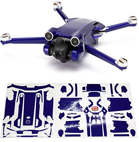WRAPGRADE Skin Kompatibel mit DJI Mini 3 Pro (STRATOSPHERE BLUE)