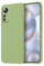 HONLEN Hülle für Xiaomi MI 12T Schutzhülle Case, (6.67 Inches) Liquid TPU Silicone Handyhülle mit Fallschutz Silikon Cover Matcha-Grün