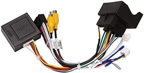 sunzee Radio Audio 16 PIN Android Power Kabelbaum Adapter + Canbus Box für 3008/2008/ C4/C3 XR/C5/DS6