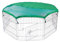 MaxxPet Kaninchenstall – Hasenstall Draußen Winterfest – Kaninchenstall Outdoor – Käfig für Kaninchen - 80x75 cm - Kleintierstall - Kaninchenstall Draußen Winterfest