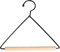 Porte papier toilette Titulaires de papier toilette Titulaire en bois Naturel Triangle Creative Triangle Toilet Titulaire Suspension murale Distributeur de rouleaux de tissu noir for salle de bain Dis