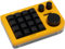 CutiePcs DOIO KB16 Aluminium-Makro-Pad Megalodon Triple Knob, VIA-kompatibel, Mini-Tastatur für Designer (Gelb)