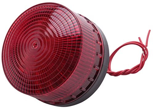 Jenbnoau AC 220V Industrial LED Stroboskop Licht Unfall Warnung Lampe Rot LTE-5061 de