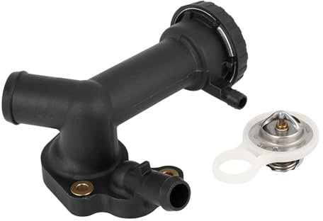 AQWAL Compatible con Mini para Cooper 2002 2003 2004 2005 2006 2007 2008 11537829959 Conjunto De Carcasa del Termostato del Refrigerante del Motor del Automóvil Termostato refrigerante