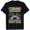The only way to learn code is to code | IT Computer Science T-Shirt