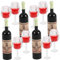 BCOATH 12 Sätze Mini-Rotwein Alkohol Mini-weinflaschen Tasse Miniaturflaschen Puppenhaus-miniaturflasche Miniatur- Flaschenspielzeug Spielzeug Aus Weinflaschen Plastik