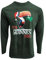 Guinness Christmas Long Sleeve Bottle Green Toucan T-Shirt (UK, Alpha, XXL, Regular, Regular, Bottle Green)