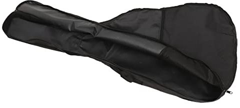 SECFOU 40/41 Zoll Gitarrentasche Aus Verschleißfestem Oxford Stoff Gitarrenkoffer Mit Polsterung Und Zusätzlicher Aufbewahrungstasche Für Akustik Und E-Gitarre