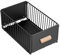 Faltbar Ausziehbare Schublade Küche, Teleskopschublade, Metall Ausziehbarer Schrank Organizer, Kein Bohren Pull Out Cabinet organizer, für Küchenschränke Wohnzimmer (40 * 24 * 17cm, Schwarz)