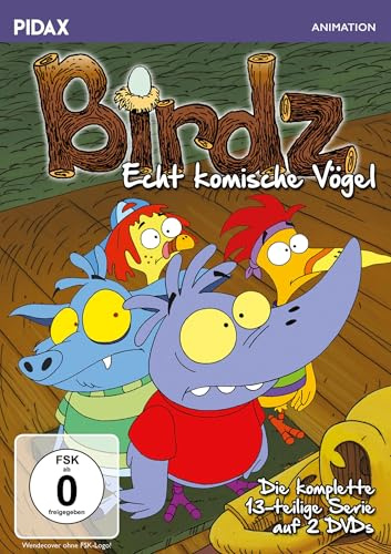 Birdz - Echt komische Vögel / Die komplette 13-teilige Kultserie (Pidax Animation)