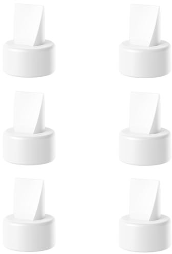 6pcs Duckbill Valves for Spectra S1 S2 9 Plus,Motif Luna, Replacement Duckbill Valves for Spectra Breast Pump Parts, Silicone Material, No-Gap Original Pumping Efficiency