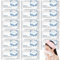 Lot de 50 lingettes démaquillantes jetables emballées individuellement, respectueuses de la peau, lingettes nettoyantes hygiéniques douces pour le visage, lingettes nettoyantes à l'eau pure pour