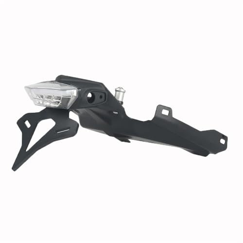 Motorbike Number Plate Holder For BMW F900 R For F900R 2020- Motorcycle Rear Short Tail Integrated Light Frame License Plate Rack Tail Frame Bracket(Transparent)
