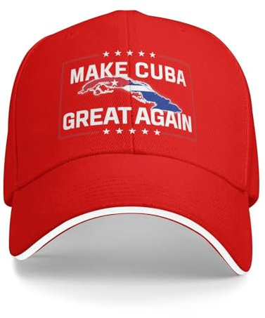 HACXZ Make Cuba Great Again“-Hut, Baseballkappe mit kubanischer Flagge