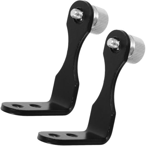 Telescope Photography Adapter 2pcs Iron Mount with Secure Connection | Black Finish, Enhanced Stability and Balance, Versatile Use for Double Telescope Setups and Tripod Mounting