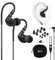 MEE Audio M6 Stylish Sound Isolating Sport Kopfhörer Farbe SCHWARZ