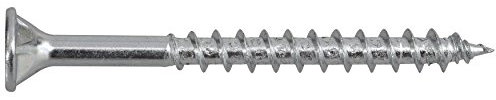 HOX® Profischraube- Universalschraube, Holzschraube mit europäisch technischer Zulassung/ Teilgewinde/ 3,5 x 45 mm/ 200 Stück
