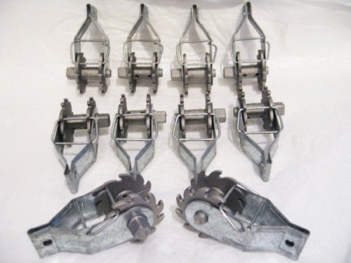 Galvanised Wire Fence Ratchet Strainers X10 (Heavy Duty Tensioner in-Line)